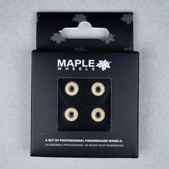 Maple Pro Fingerboard Wheels Classics Caramel 7.6mm x 5mm