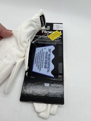 Roeckl Sports Roeck-Grip Equestrian Riding Gloves – White Size 6.5