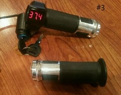 24V – 500 Watt Controller and Digital throttle (Brushed Motor) Ebike Scooter