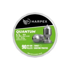 HARPEX Quantum 90 Count PILEDRIVER Domed Slug 5.5mm .22 Caliber Airgun Pellets