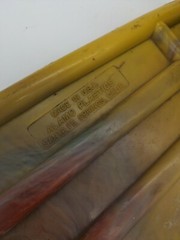 Vintage Skateboard Pro-Am 23″ 70s 80s? Skate Made in USA Newporter trucks