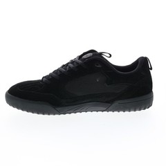 ES Quattro 5101000174003 Mens Black Suede Skate Inspired Sneakers Shoes