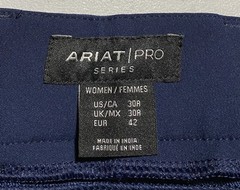 Ariat Pro Prelude NWT Riding Breeches Pants Womens Size 30R Full Seat Navy New