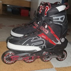 K2 Exo Tech Men’s Inline Skates Size 12 Rollerblades 80mm ABEC 5 (Excellent)