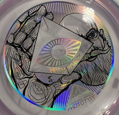 Axiom 💎 Prism Proton INSANITY- 2019 PROTOTYPE – Lavender/Clear 171g Very Rare💎