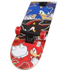 Sonic the Hedgehog & Friends 31″ Skateboard Four Characters ABEC 5 Bearings New