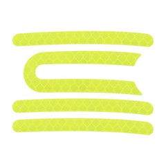 Brand New Reflective Stickers Electric Scooter 7.5cm Length Accessories