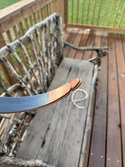 Vintage Damon Howatt Hunter Recurve Archery Bow AMO 62” 65# Right Handed Martin