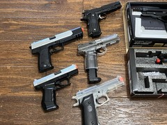 Airsoft Pistol Lot — AEP, GBB, Springer
