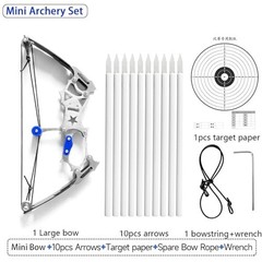 Left & Right Hand Compound Bow Set – Metal Archery Bow for Hunting & Practice