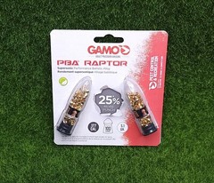 Gamo PBA Gold Raptor Air Gun Pellets .177 Cal. 100 count, 5.1gr. – 632264454
