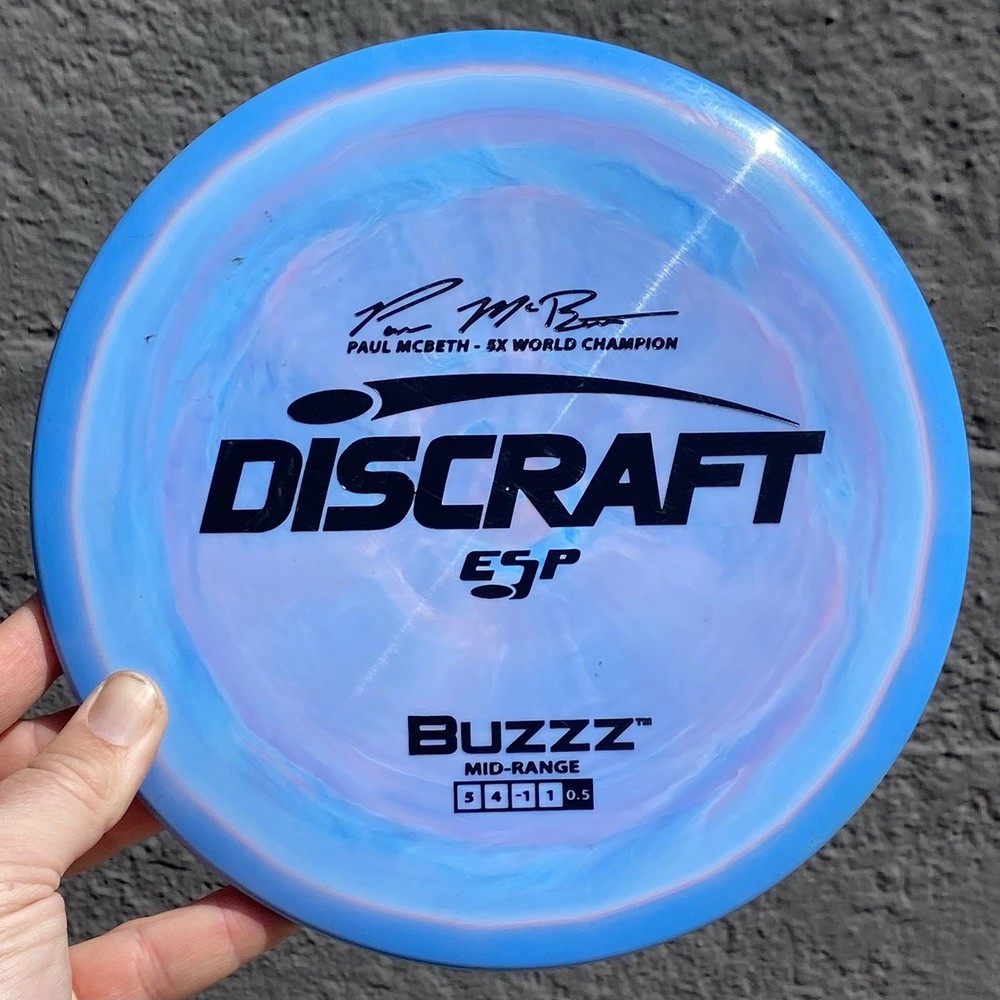Swirly 5x Paul McBeth Discraft ESP Buzzz – 174g