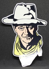 John Wayne Vinyl Sticker / Decal – Rio Bravo – Fort Apache – Rio Grande