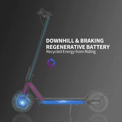 Hiboy S2 Pro Electric Scooter 25 Miles 19 MPH 10″ Solid Tire Folding Scooter APP