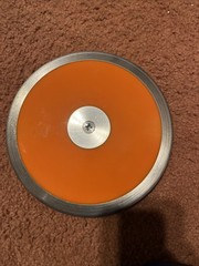1.4kg Gillette Training Discus On Track USA Track & Field Steel Rim Throw New