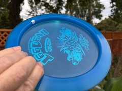 Blue Teedevil Prototype First Run (Pre-Release) Disc Golf 175G Innova #3301