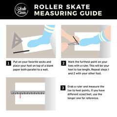 Skate Gear Fantastic Quad Roller Skates for Kids and Adults