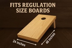 FADEPROOF Cornhole Board Wraps Laminated / SOLAR LANDSCAPE