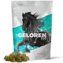 Geloren Horse HA Supplementary Mix, Joint Support, 3×450 g Apple Jelly, FREE P&P