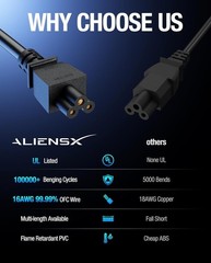 16FT Certified Fast Charging Cable for Segway Ninebot MAX Series – 30% Faster