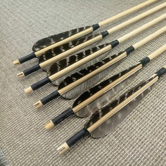 30 Pieces Full Length Turkey Feather Archery Arrow Fletching (7-11 Inch) Spir…