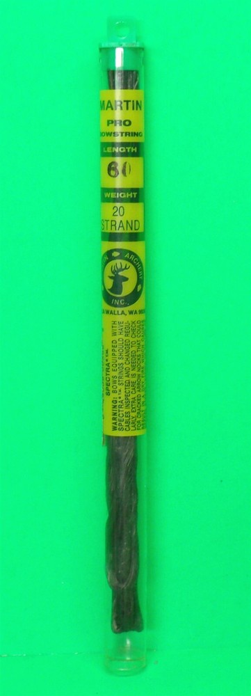 New Martin Archery Pro Bowstring for Compound Bows – 60″- 20 Strand Fast Flight