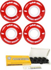 Skateboard Wheels 83A Soft Street Cruiser Filmer with Ceramic Bearings