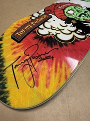 DAEWON SONG + TOREY PUDWILL * SIGNED * DECK Thank You Zombie GLOW IN THE DARK