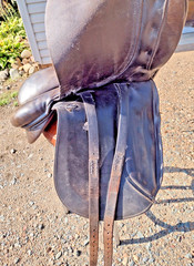 Kieffer dressage saddle 17.5″ Sattelmacher Munchen Brown