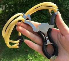 Professional Slingshot Set High Velocity Catapult Sling Shot for Outdoor Hunting