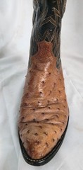 Vintage Dan Post Full Quill Ostrich Cowboy Western Boots Men’s Size 10D