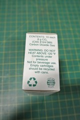 10PK LELAND 8 GRAM CO2 CARTRIDGES MULTI-PURPOSE #40103 (WHSE02.29a2)