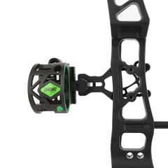 5 Pin Compound Bow Sight 0.019″ Optical Fiber Adjustable Archery RH LH Hunting