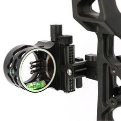 Compound Bow Sight 5 Pin (.019) Bow Sight Light Micro Adjustable Archery Hunting