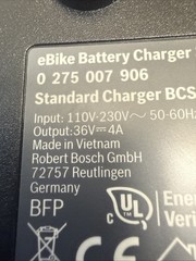 GENUINE OEM Bosch BCS210 4A 36V FAST 100-230V 4amps FAST