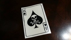Vietnam Skull cross bones die cut Vinyl car decal sticker