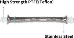 Transmission Lines – 70-Inch SAE Stainless Steel Braided 6AN Transmission Hos…