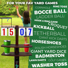 Games® – Cornhole Score Keeper & Other Yard Games – Weather Resistant – Cornhole