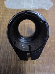 LAPCO Paintball Feedneck Ion XE Clamping Feed Ultra Low Rise Bead Blasted Black