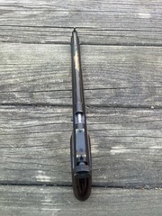 Vintage crosman model 105? 106 pump air pistol .177 cal pellets good working