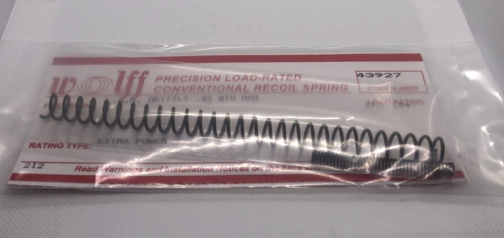 NEW LAR Grizzly 45 Recoil Spring by WOLFF