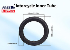 130/90 16 Inner Tube 5.00/5.10 16 Motorcycle Compatible Heavy Duty Inner Tube
