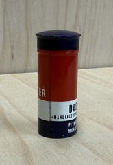 Vintage Daisy Targeteer BBs Metal Tin Container Shot 118 Caliber 1/2 Full