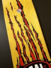 RARE Nick Dompierre Hannibal Dont Hate The Playa Real Skateboard Deck Horror NEW