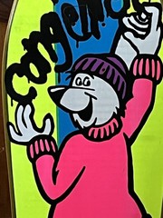 Very Rare Nos 1990 Liberty Skateboards Todd Congelliere Icee Bear Og