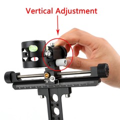 Compound Bow Sight Single Pin 0.059″ Fiber 4X Lens Long Pole Archery Hunt TP8510