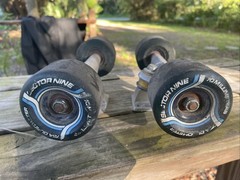 independent skateboard trucks 159, Bearings And Sector None 70mm Wheels