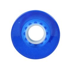Blank Skateboard Wheels 59mm 82A Hi-Rebound Soft Cruiser Clear Blue