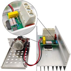 AC 110V 120V 220V 230V 10000W High Power SCR Motor Speed Controller Voltage R…