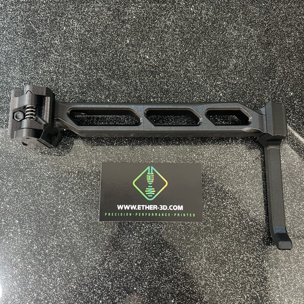 Carbon Fiber Airsoft Picatinny Stock SHORT Version